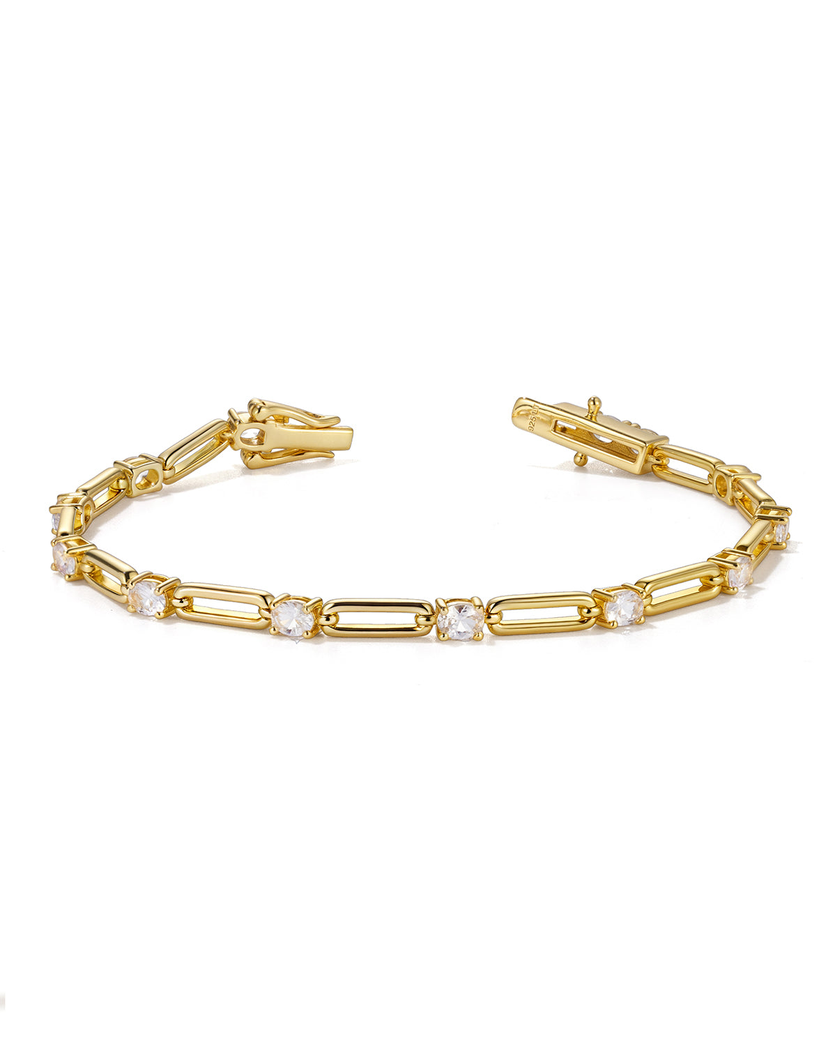 One by One – Paperclip Station Bracelet