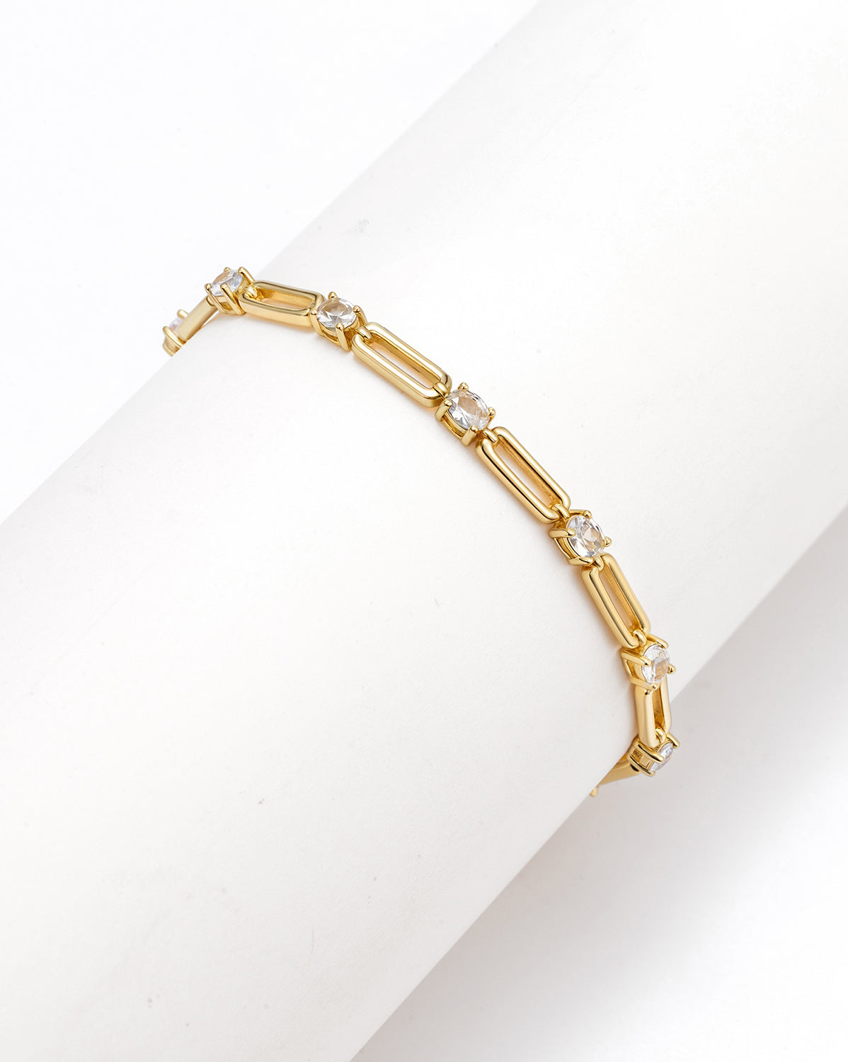 One by One – Paperclip Station Bracelet