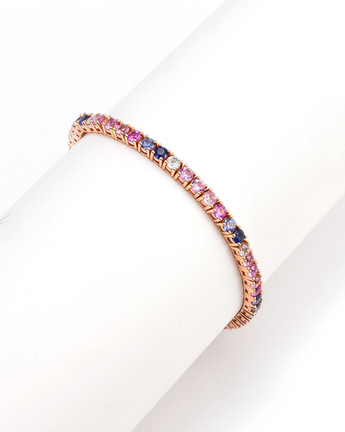 Liv Free  –  Rainbow Tennis Bracelet