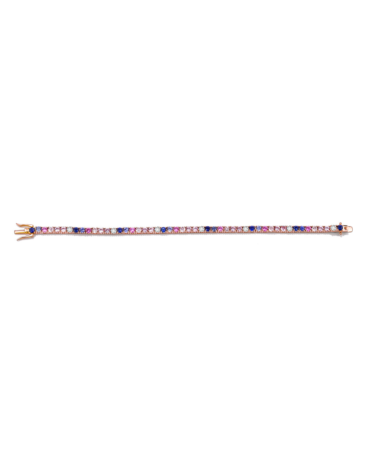 Liv Free  –  Rainbow Tennis Bracelet